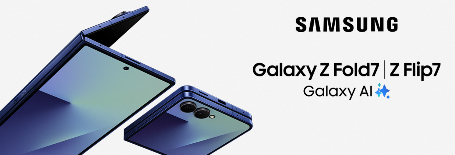 Galaxy Z Fold 7 diseño ultradelgado y color Blue Shadow