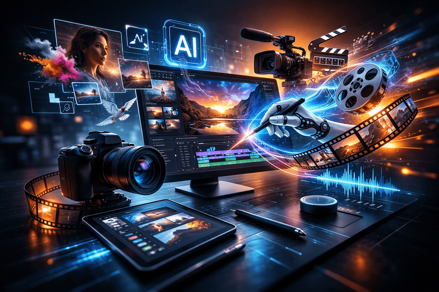 herramientas de ia para crear imagenes y videos