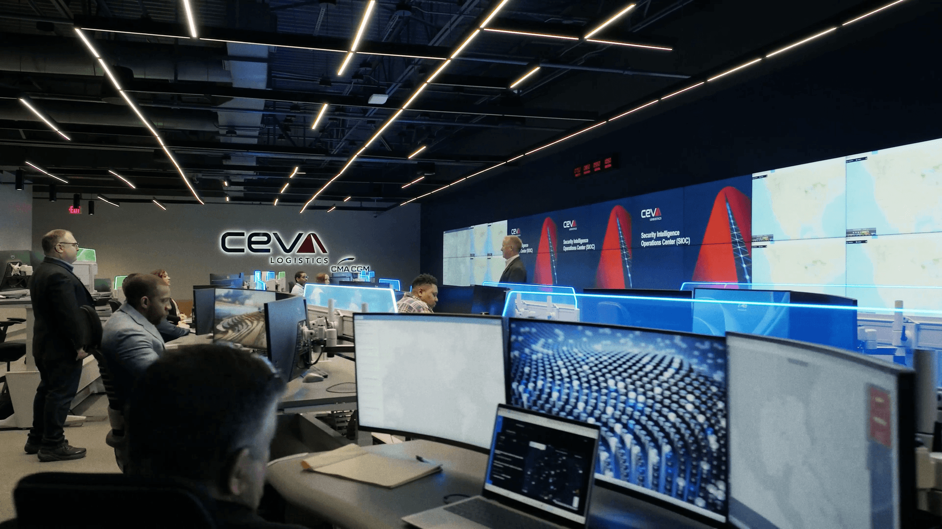 ataque de CEVA Logistics a Steam: centro de operaciones logísticas