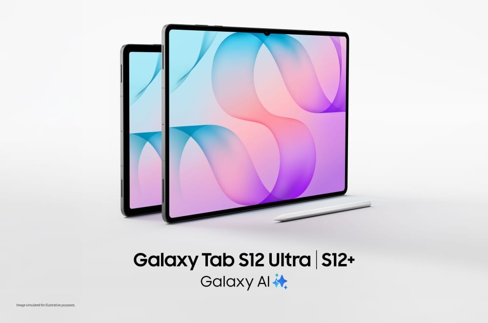 Samsung Galaxy Tab S12 Ultra y Tab S12+ con Galaxy AI